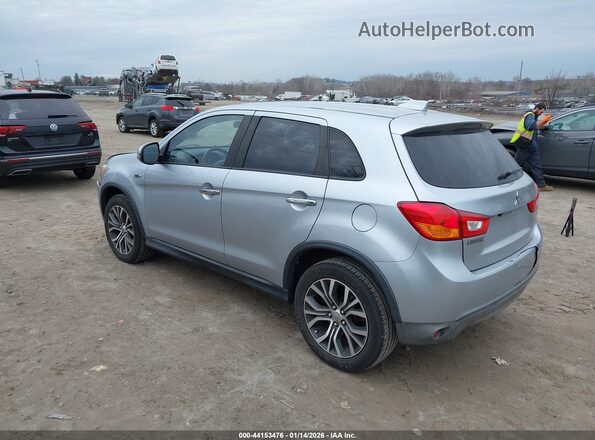 JA4AP3AW3HZ048243 2017 MITSUBISHI OUTLANDER SPORT Серебряный Задняя левая четверть