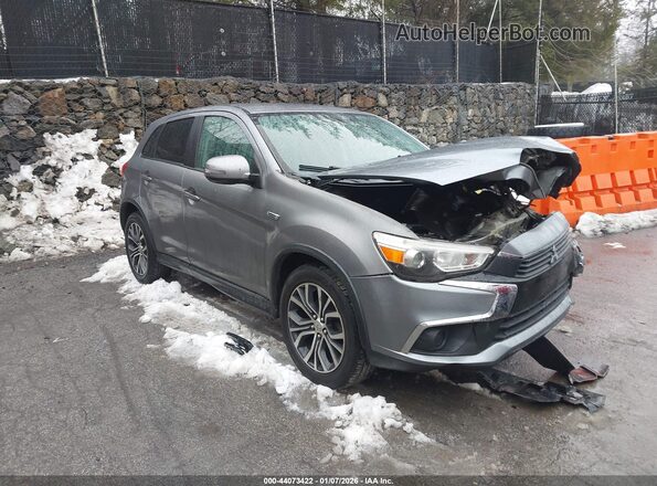 JA4AP3AW5GZ025822 2016 MITSUBISHI OUTLANDER SPORT Gray Przód prawy