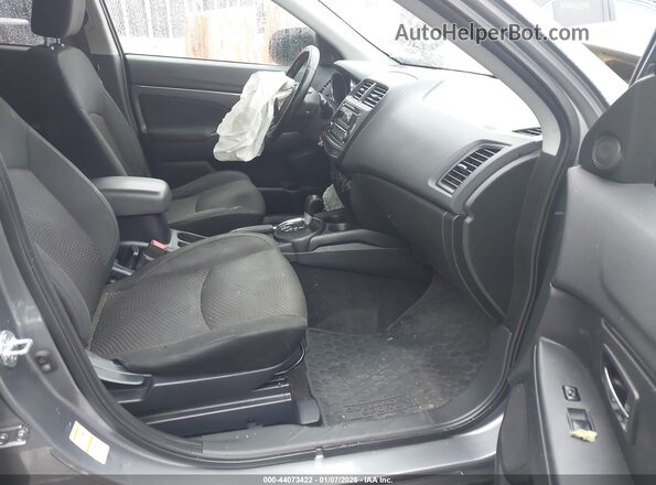 JA4AP3AW5GZ025822 2016 MITSUBISHI OUTLANDER SPORT Gray Widok wnętrza z przodu
