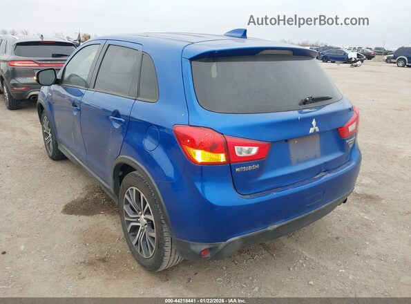 JA4AP3AW9HZ062325 2017 MITSUBISHI OUTLANDER SPORT Синий Задняя левая четверть