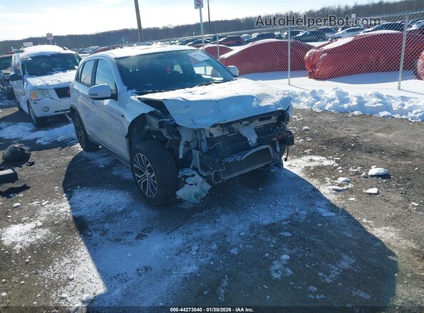 JA4AP4AU4KU012179 2019 MITSUBISHI OUTLANDER SPORT White Delantero derecho