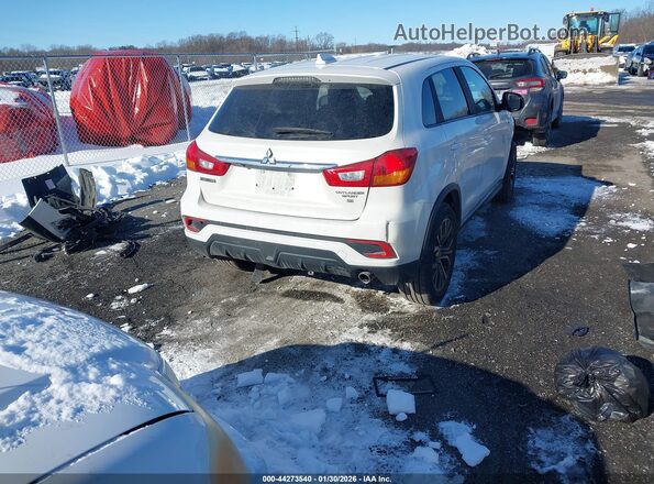 JA4AP4AU4KU012179 2019 MITSUBISHI OUTLANDER SPORT White Trasero derecho
