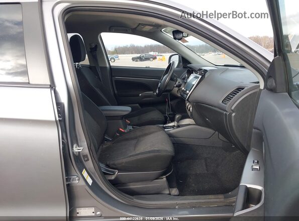 JA4AP4AU5LU006344 2020 MITSUBISHI OUTLANDER SPORT Gray წინა სალონის ხედი