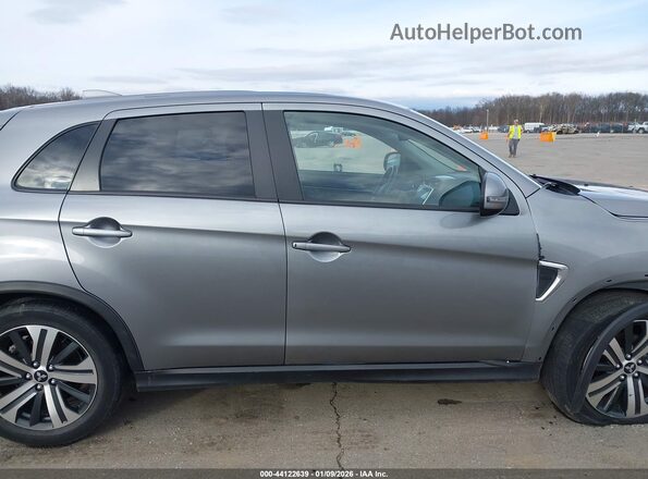 JA4AP4AU5LU006344 2020 MITSUBISHI OUTLANDER SPORT Gray უკანა სალონის ხედი
