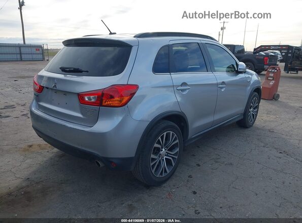 JA4AP4AW3GZ027297 2016 MITSUBISHI OUTLANDER SPORT Серебряный Задняя правая четверть
