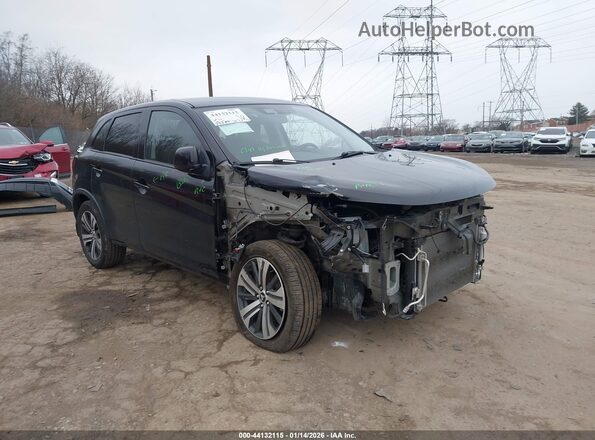 JA4APUAU3NU018544 2022 MITSUBISHI OUTLANDER SPORT Черный 