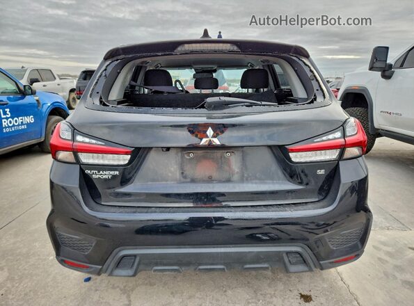 JA4APVAU2MU026123 2021 MITSUBISHI OUTLANDER Черный Вид сзади