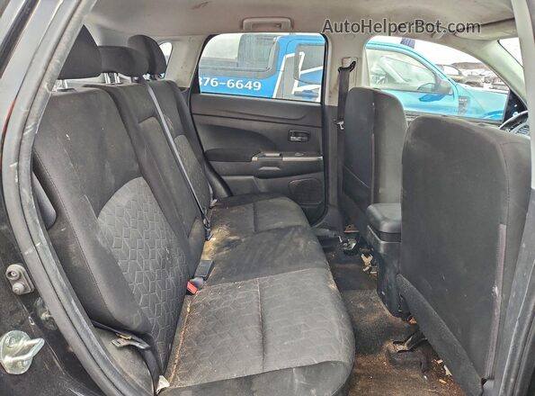 JA4APVAU2MU026123 2021 MITSUBISHI OUTLANDER Черный Вид задней части салона