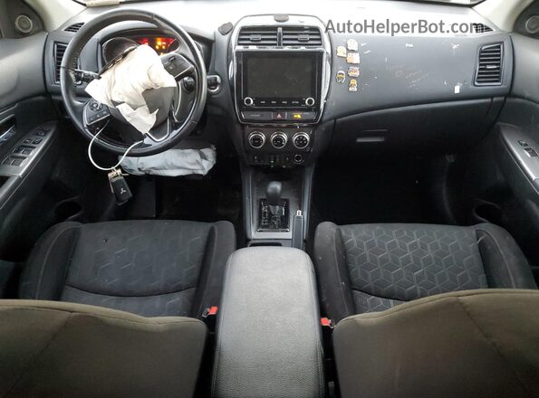 JA4APVAU4MU029668 2021 MITSUBISHI OUTLANDER Оранжевый Вид панели приборов