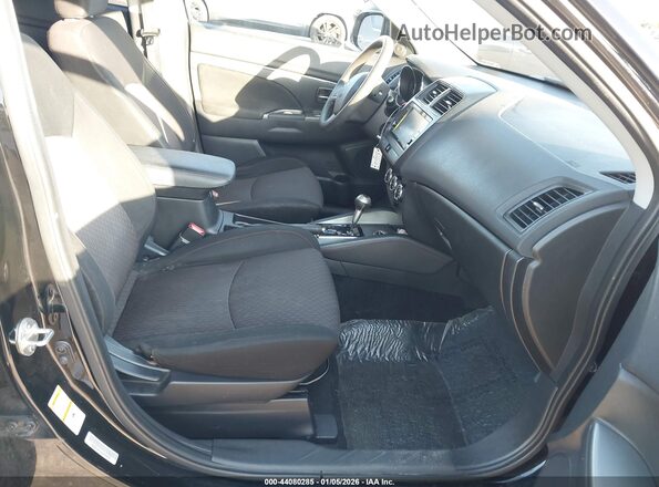 JA4AR3AU2KU009981 2019 MITSUBISHI OUTLANDER SPORT Черный Вид салона спереди