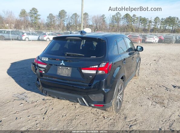 JA4AR3AU7LU025188 2020 MITSUBISHI OUTLANDER SPORT Black Tył prawy