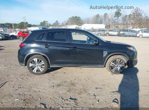 JA4AR3AU7LU025188 2020 MITSUBISHI OUTLANDER SPORT Black Widok wnętrza z tyłu