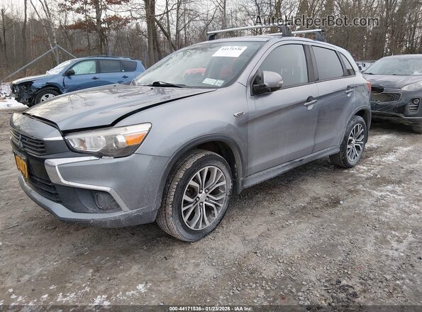 JA4AR3AW5GZ032568 2016 MITSUBISHI OUTLANDER SPORT Серый Передняя левая четверть
