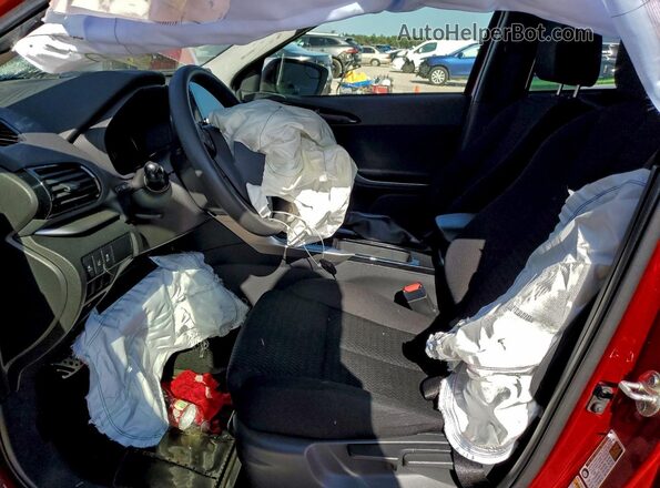 JA4ASVAA8NZ013871 2022 MITSUBISHI ECLIPSE Red Widok wnętrza z przodu