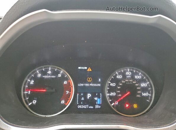 JA4AT3AA9KZ016548 2019 MITSUBISHI ECLIPSE Серебряный Вид щитка приборов