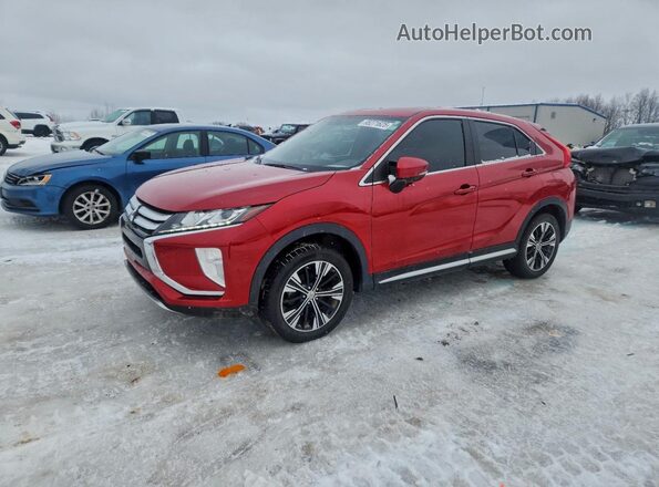 JA4AT5AA1JZ056830 2018 MITSUBISHI ECLIPSE Red Առջևի ձախ երեք քառորդ տեսարան