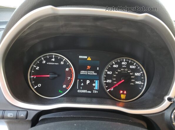 JA4ATWAA0PZ050824 2023 MITSUBISHI ECLIPSE Серебряный Вид щитка приборов