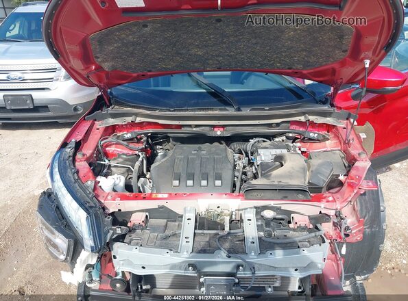JA4ATWAA0SZ009098 2025 MITSUBISHI ECLIPSE CROSS Красный Вид сзади