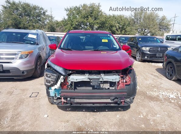 JA4ATWAA0SZ009098 2025 MITSUBISHI ECLIPSE CROSS Красный Вид задней части салона