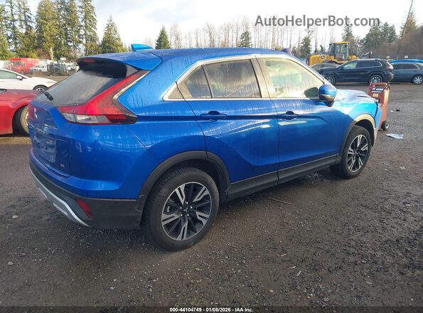 JA4ATWAA3SZ045447 2025 MITSUBISHI ECLIPSE CROSS Синий Задняя правая четверть