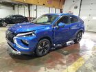 2025 Mitsubishi Eclipse Cross Se Blue vin: JA4ATWAA8SZ042138 Damage: Left Front Fender, Dent(S) W/ Paint Dmg, > 12 Inches