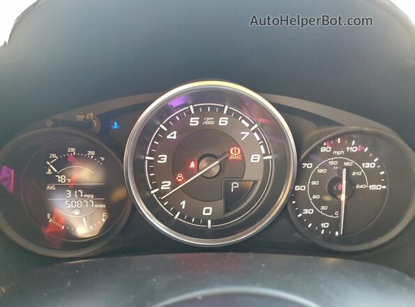 JC1NFAEK7H0102134 2017 FIAT 124 Серебряный Вид щитка приборов
