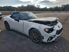 2018 Fiat 124 Spider Classica Белый vin: JC1NFAEK7J0134958