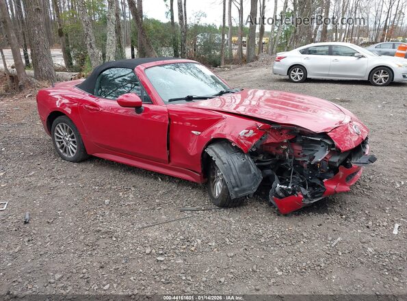 JC1NFAEKXJ0137529 2018 FIAT 124 SPIDER Красный Передняя правая четверть