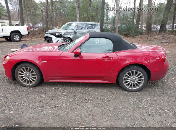 JC1NFAEKXJ0137529 2018 FIAT 124 SPIDER Красный Панорамный вид салона 360°