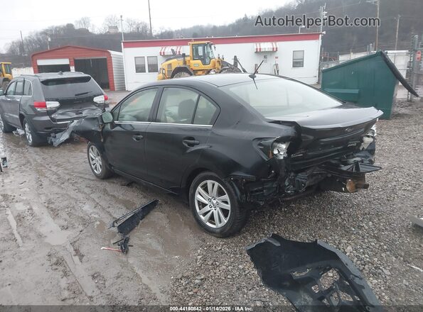 JF1GJAB61GH013103 2016 SUBARU IMPREZA Черный Задняя левая четверть