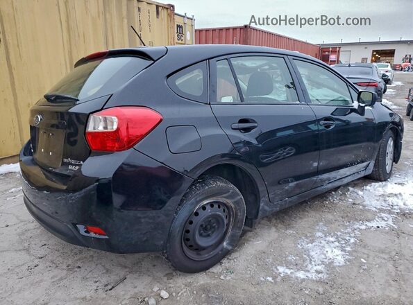 JF1GPAA68G8276642 2016 SUBARU IMPREZA Black Trasero derecho