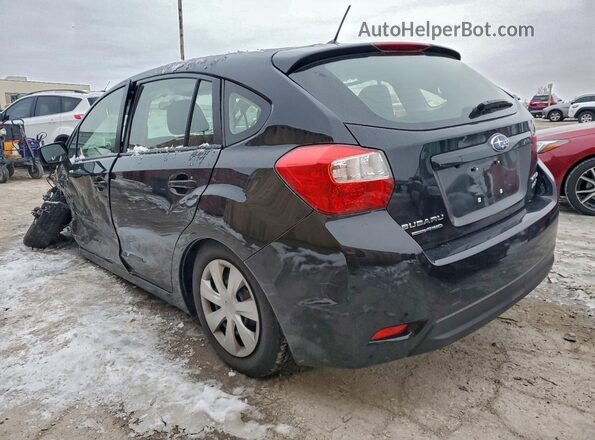 JF1GPAA68G8276642 2016 SUBARU IMPREZA Black Trasero izquierdo