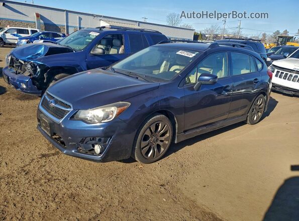 JF1GPAP60GH214563 2016 SUBARU IMPREZA Blue Przód lewy