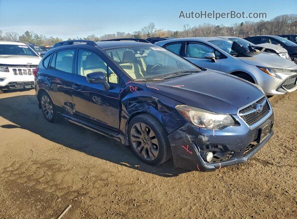 JF1GPAP60GH214563 2016 SUBARU IMPREZA Blue Przód prawy