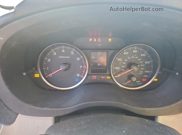 JF1GPAP60GH214563 2016 SUBARU IMPREZA Blue Widok zestawu wskaźników
