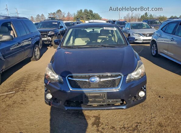 JF1GPAP60GH214563 2016 SUBARU IMPREZA Blue Widok z przodu