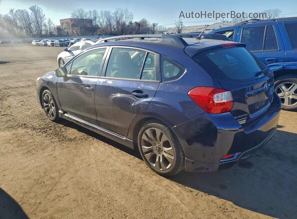 JF1GPAP60GH214563 2016 SUBARU IMPREZA Blue Tył lewy