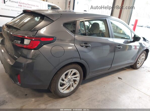 JF1GUABCXS8319075 2025 SUBARU IMPREZA Gray Vista interior trasera