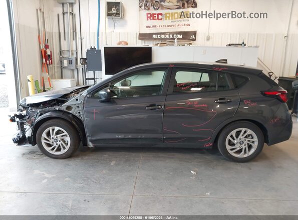 JF1GUABCXS8319075 2025 SUBARU IMPREZA Gray Vista interior de 360 grados
