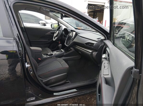 JF1GUAFC7S8277832 2025 SUBARU IMPREZA Черный Вид салона спереди