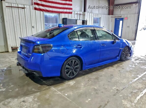 JF1VA1B63G9815377 2016 SUBARU WRX Blue Tył prawy