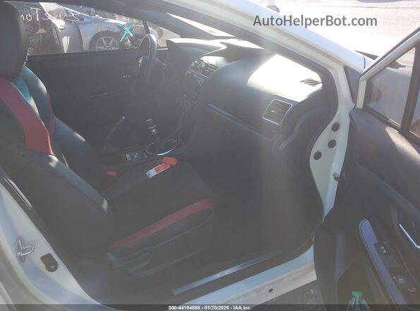 JF1VA2E65M9822845 2021 SUBARU WRX STI Белый Вид салона спереди