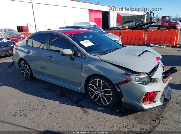 JF1VA2T61M9816799 2021 SUBARU WRX STI Pewter Передняя правая четверть