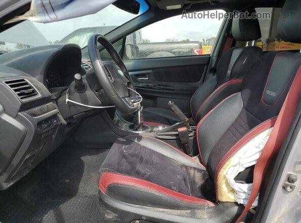 JF1VA2W6XM9806039 2021 SUBARU WRX Silver Вид салону спереду