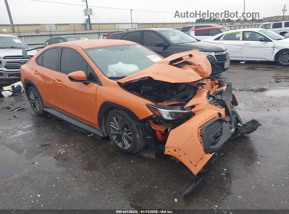 JF1VBAA62N9021529 2022 SUBARU WRX Оранжевый Передняя правая четверть