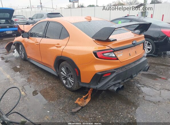 JF1VBAA62N9021529 2022 SUBARU WRX Оранжевый Задняя левая четверть
