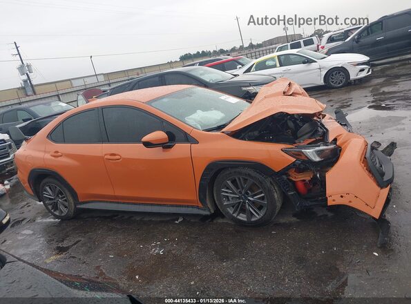JF1VBAA62N9021529 2022 SUBARU WRX Оранжевый Вид задней части салона
