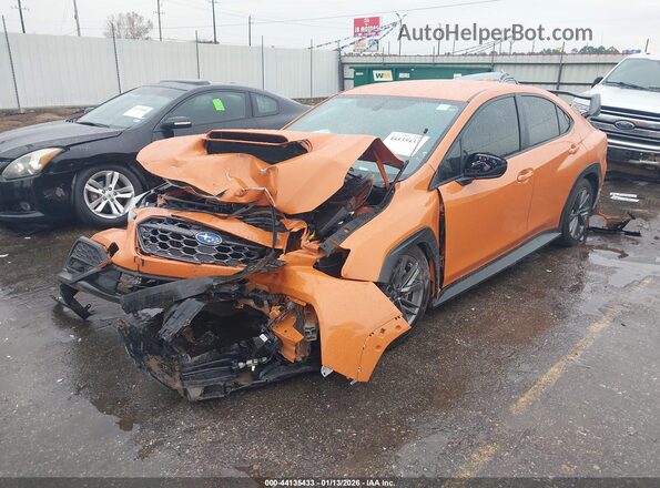 JF1VBAA62N9021529 2022 SUBARU WRX Оранжевый Передняя левая четверть