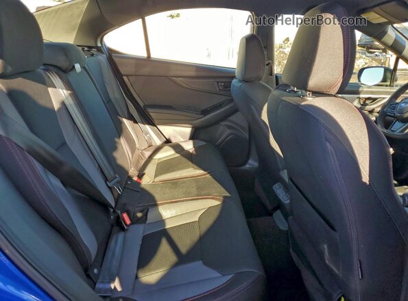 JF1VBAB6XR9816297 2024 SUBARU WRX Синий Вид задних сидений