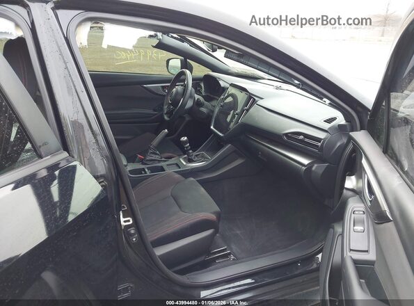 JF1VBAF60N9020128 2022 SUBARU WRX Black წინა სალონის ხედი